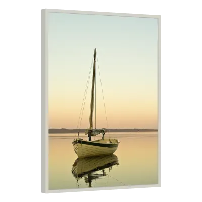 Quadro Decorativo Veleiro ao Amanhecer