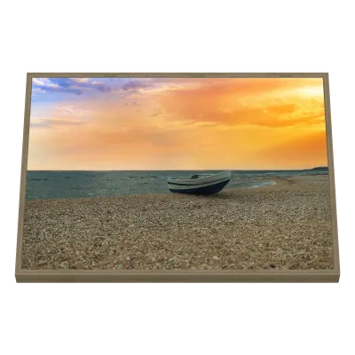 Quadro Decorativo Barco ao Amanhecer