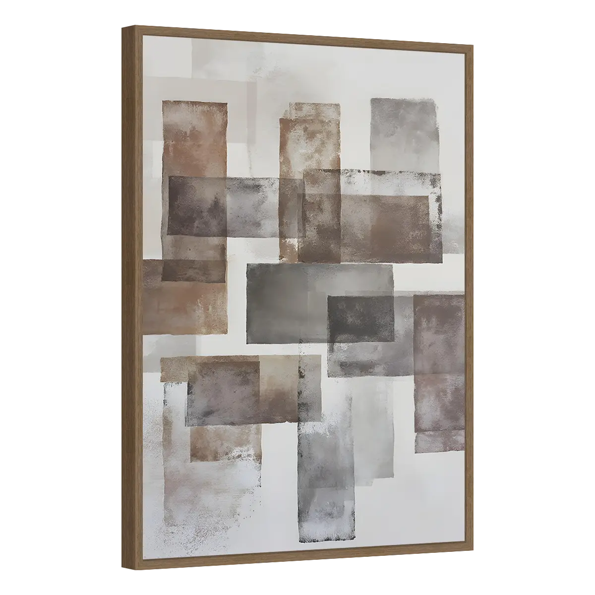 Quadro Decorativo Geometria Envelhecida - ABS-0009