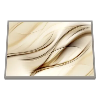 Quadro Decorativo Fluxos de Seda