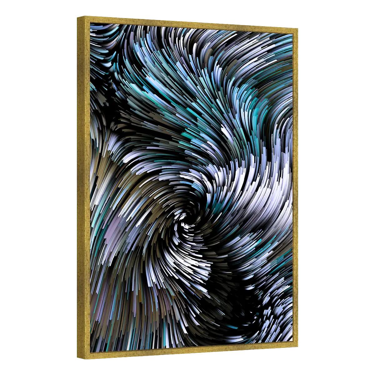 Quadro Decorativo Redemoinho Celeste - ABS-0021