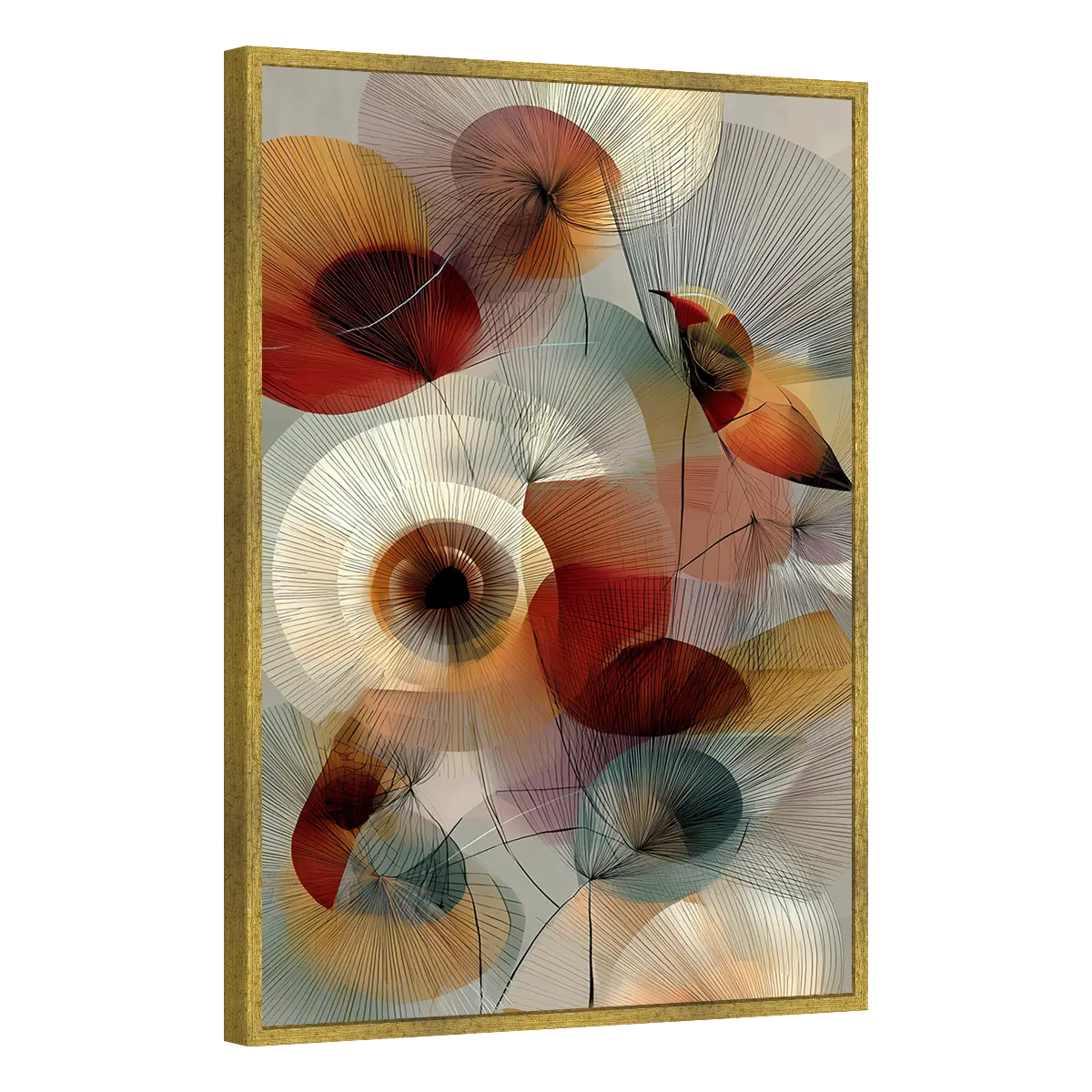 Quadro Decorativo Olhares Contempladores - ANI-0004