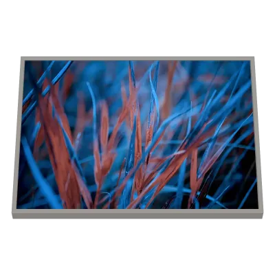 Quadro Decorativo Dança Azul e Coral das Folhagens