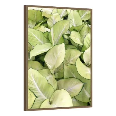Quadro Decorativo Harmonia Verde Claro