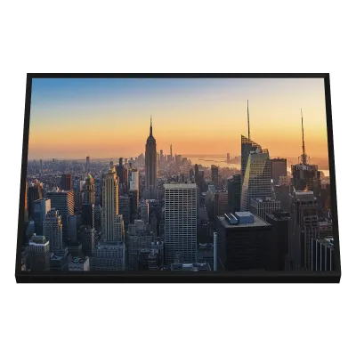 Quadro Decorativo Luzes Douradas de Manhattan