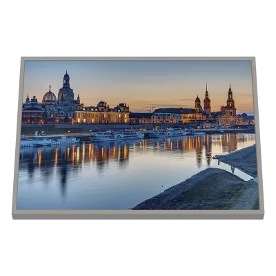 Quadro Decorativo Reflexos Dourados de Dresden