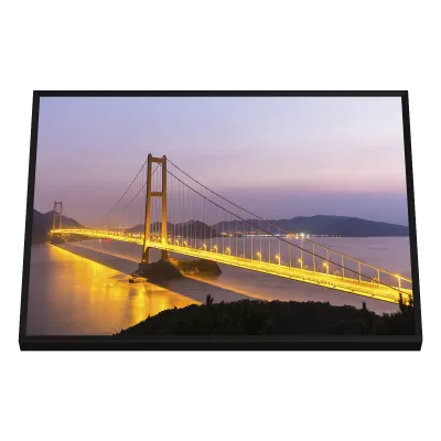Quadro Decorativo Ponte Dourada ao Crepúsculo